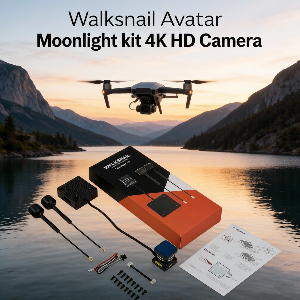 Walksnail Avatar Hd Moonlight Kit 4K - Kit Caddx Walksnail Avatar Moonlight con