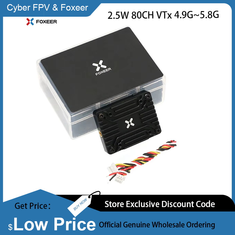 Foxeer 4.9-5.8G Reaper Extreme - Foxeer Reaper Extreme 2.5W Vtx recensione e prezzo