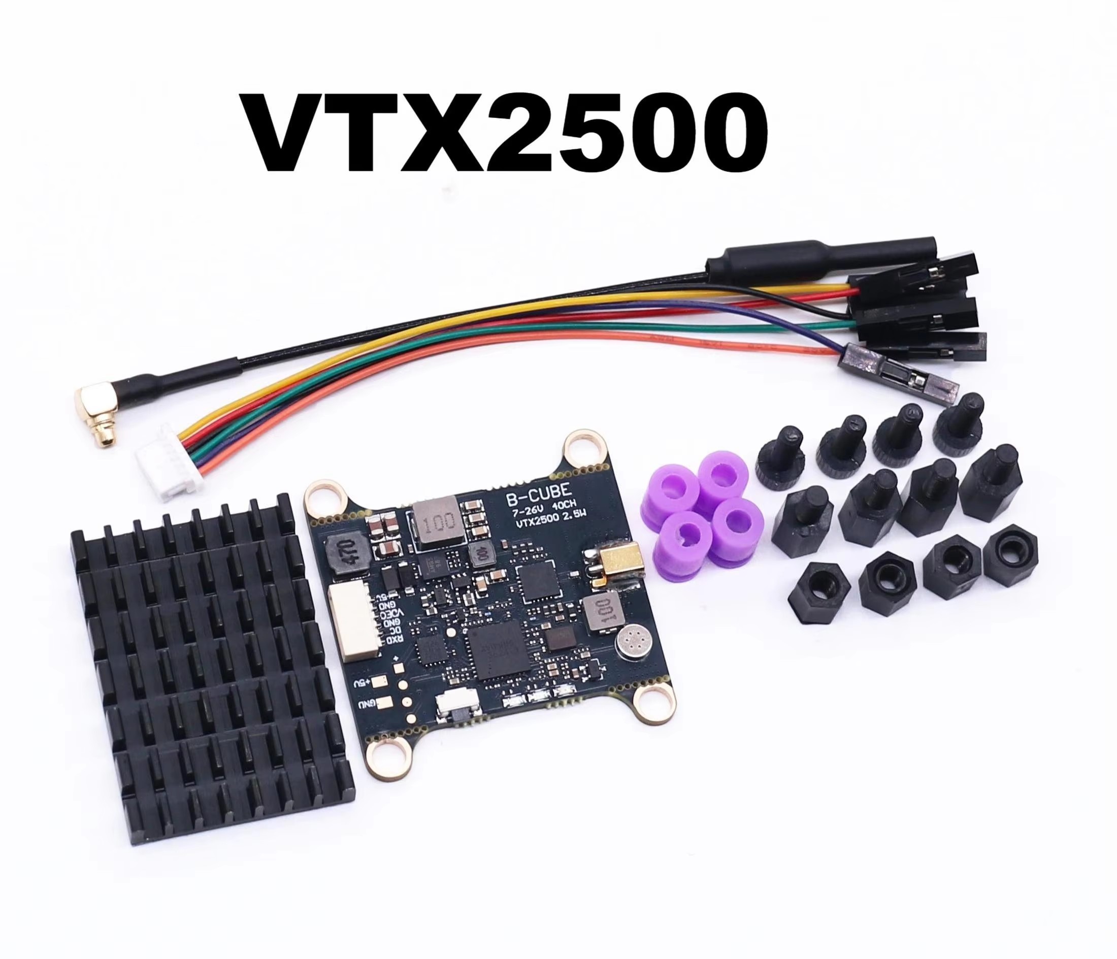B-CUBE 5.8G VTX 800 1000 1600  - Geprc Rad Vtx 5.8G 2.5W recensione e prezzo